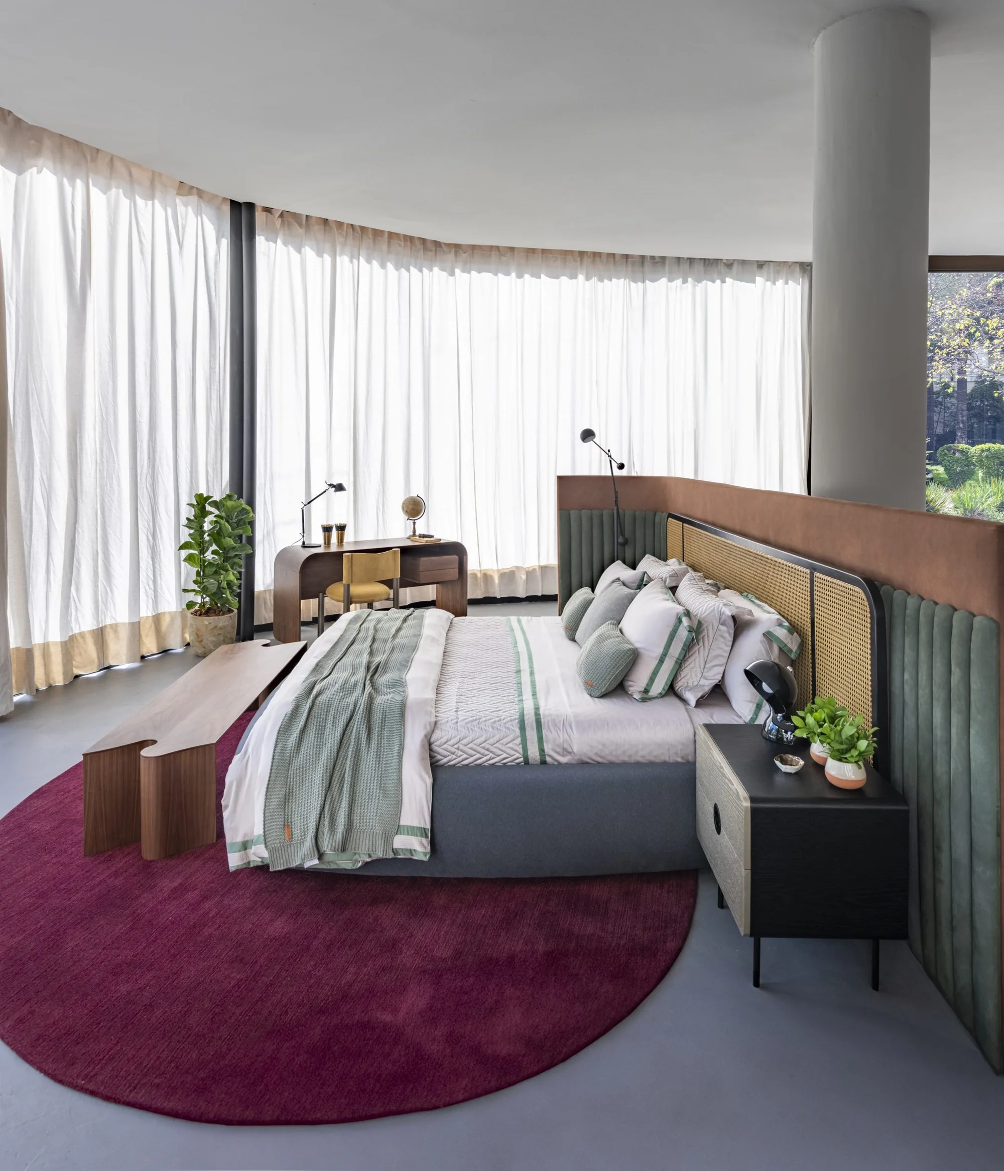 Yannick Athia — Suíte Contorno — Mostra BEDANDROOM 2025
