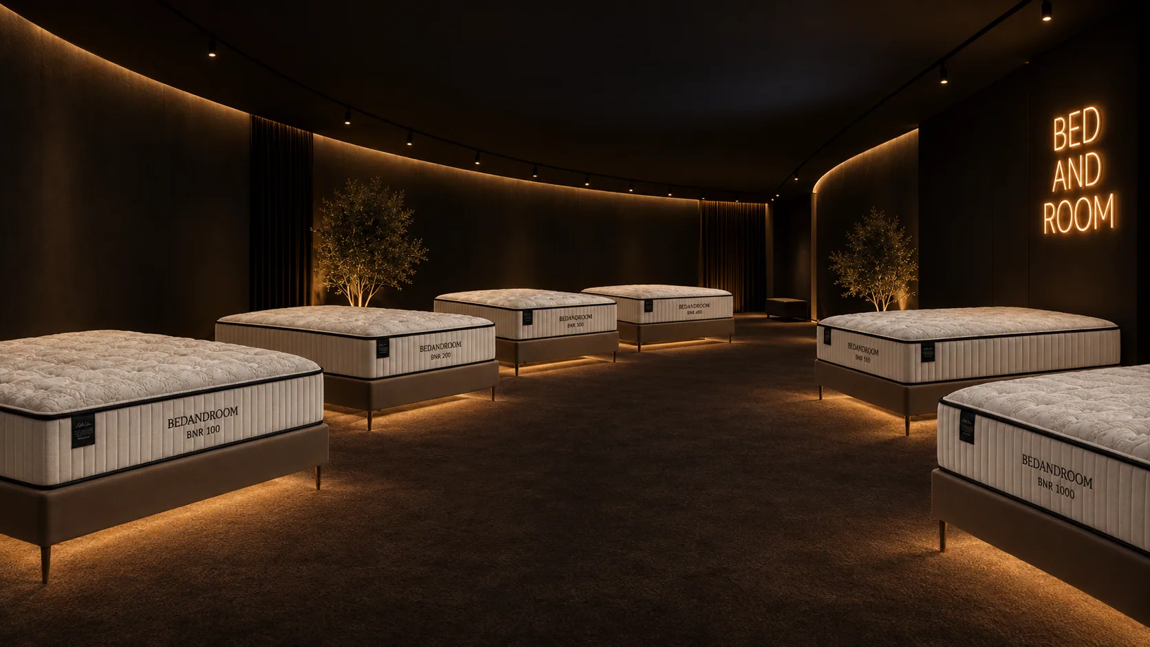 Ambiente preparado para a Sleep Experience