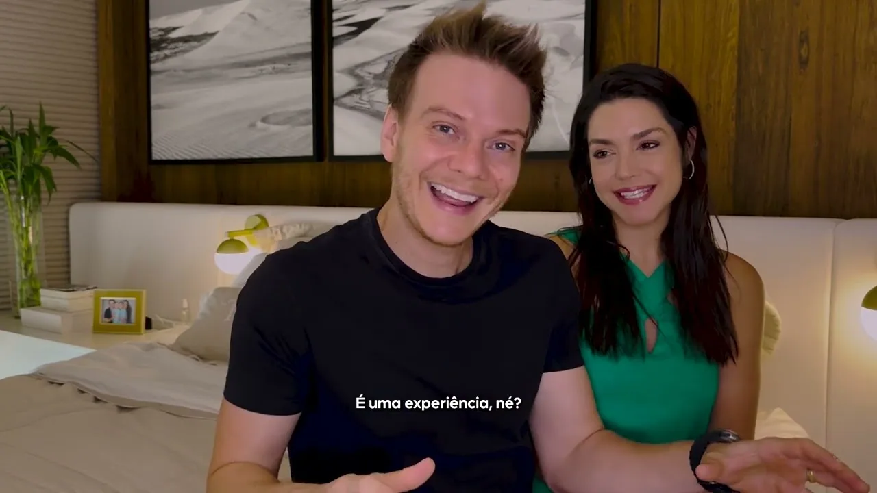 Michel Teló e Thaís Fersoza — relato Bed and Room